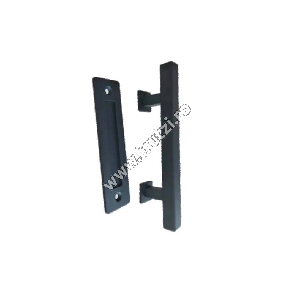 Imagine maner patrat pentru usa glisanta, 25x25mm