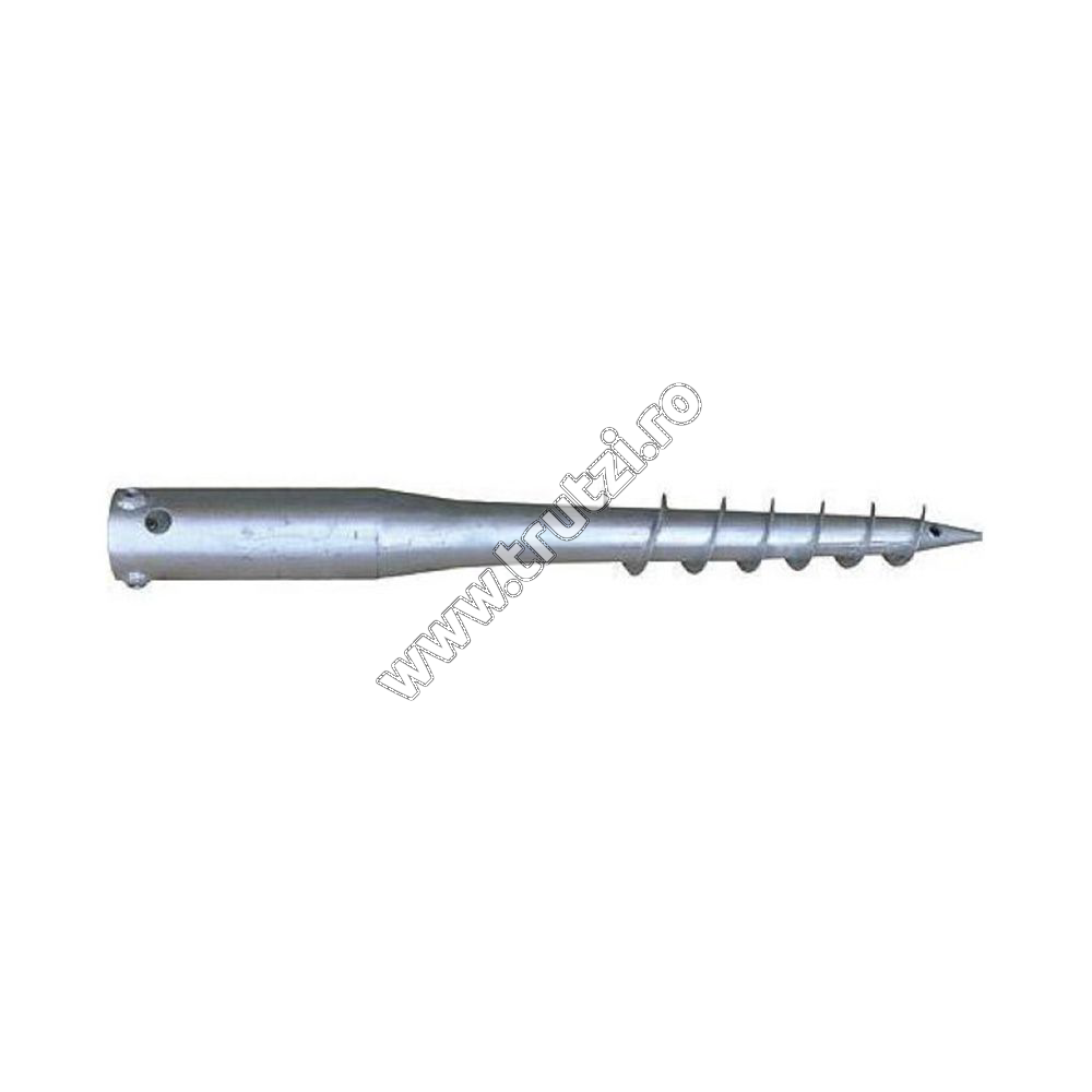 Imagine fundatie insurubata metalica, fi 68mm, lungime 650 mm
