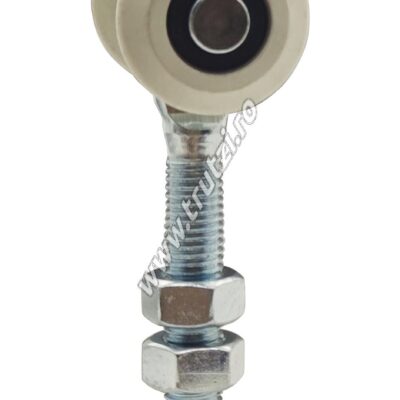 Imagine carucior cu 2 role pentru usi suspendate, d-38mm, c-29mm, c1-9.5mm, m-m12, h-120