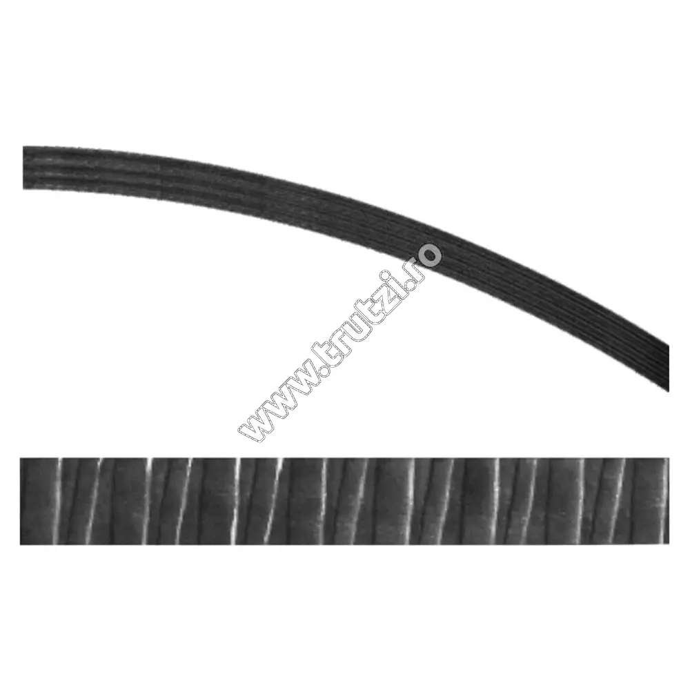 Imagine arcada "semicerc" pe dr sect. 25x5mm amprentat transversal, h 250-300, l 2000