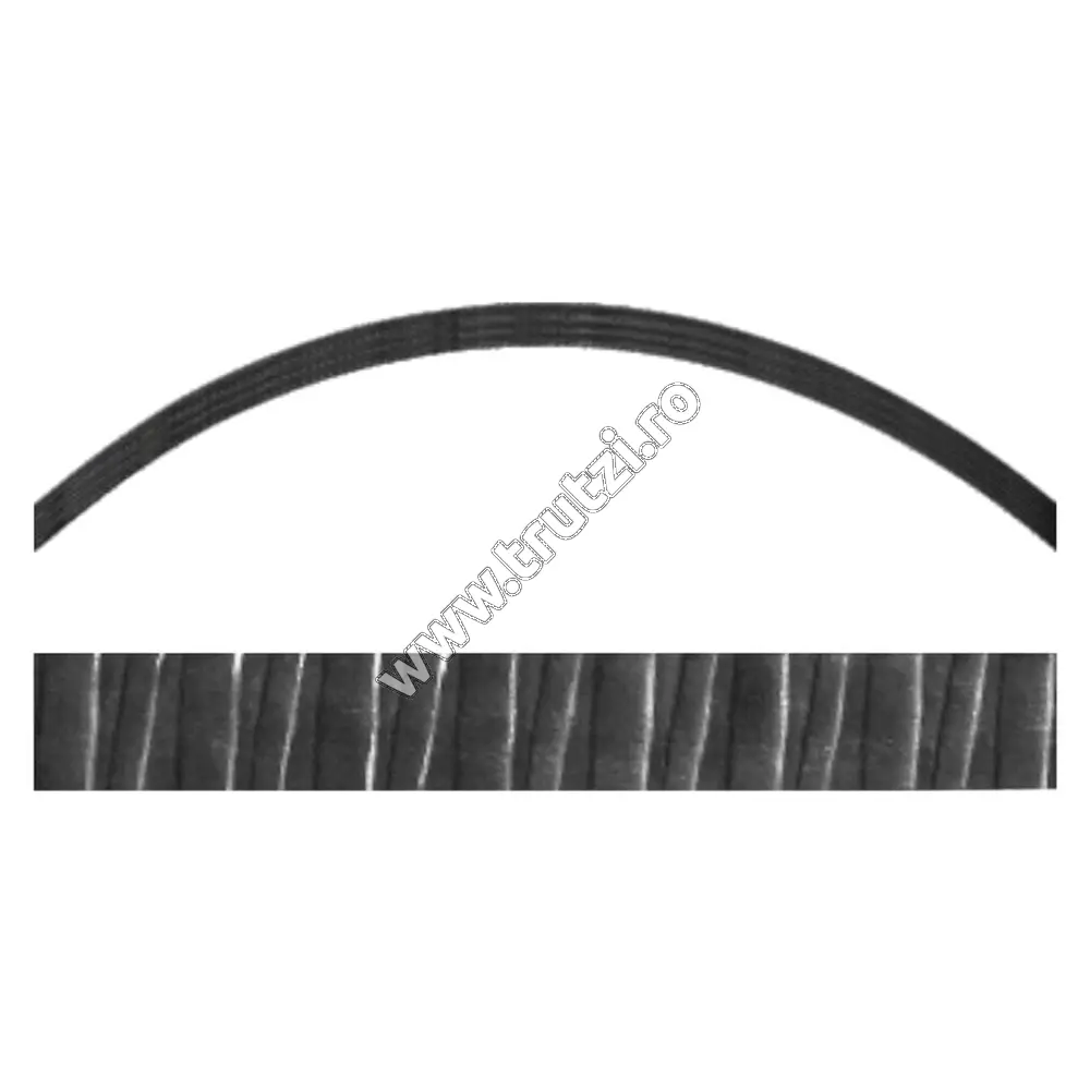 Imagine arcada "semicerc" sect. 25x5mm amprentat transversal, h 210-220mm, l 1000mm