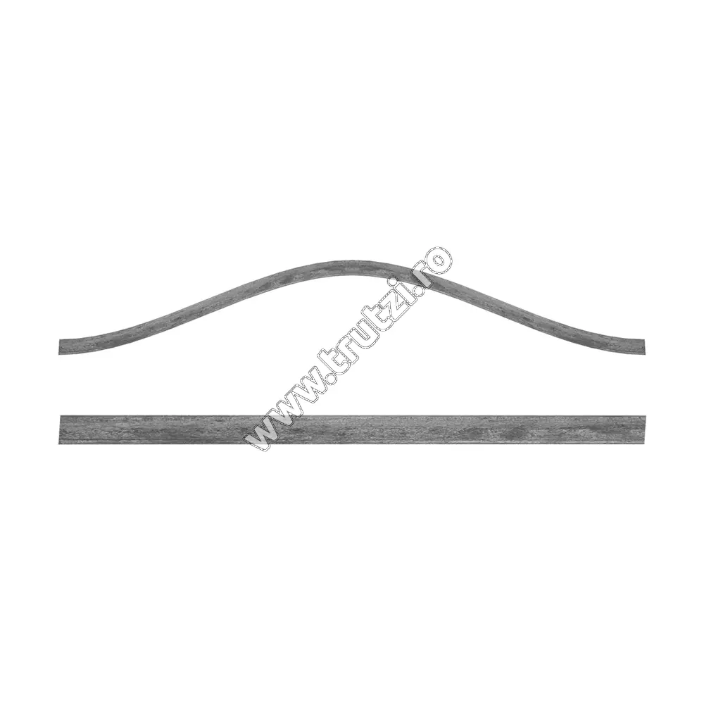Imagine arcada tip "omega" plasa gard, sect 30x8 mm, l 2000 mm, h 230mm