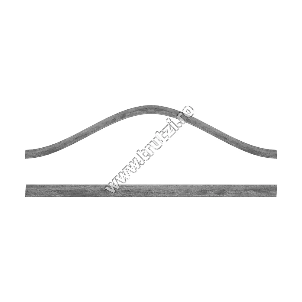 Imagine arcada tip "omega" poarta pietonala sect 30x5mm ,h 210-220 mm , l 1000 mm