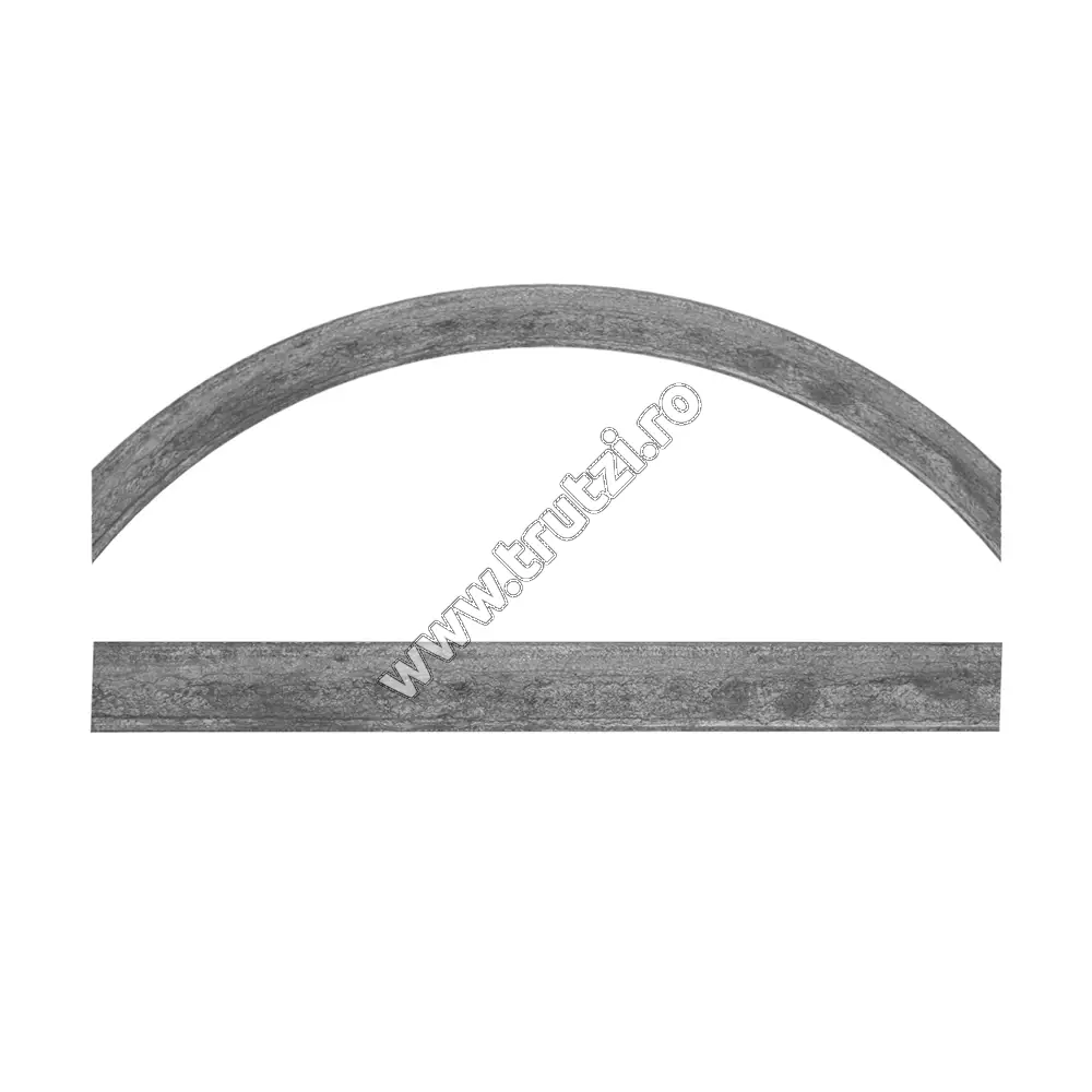 Imagine arcada tip "semicerc" poarta pietonala sect. 40x5mm, h 210-220mm, l 1000mm