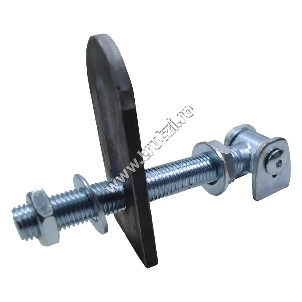 Imagine balama reglabila pentru usi metalice si de lemn, m-16mm, l-131mm, b-33mm, a-100m
