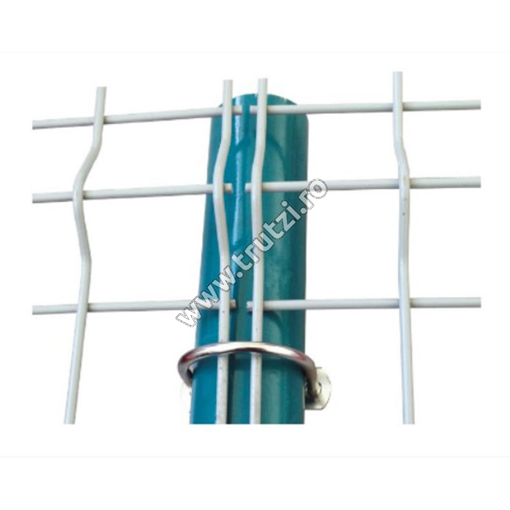 BRIDA PENTRU PRINDERE PANOURI BORDURATE M6X70MM PE STALP 42.4MM - imagine 3