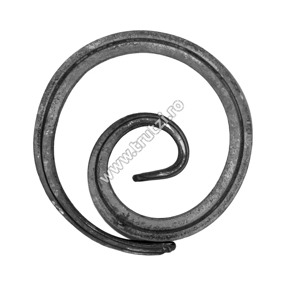 Imagine cerc melcat sect. 12x12mm canelat, diametru fi 100mm