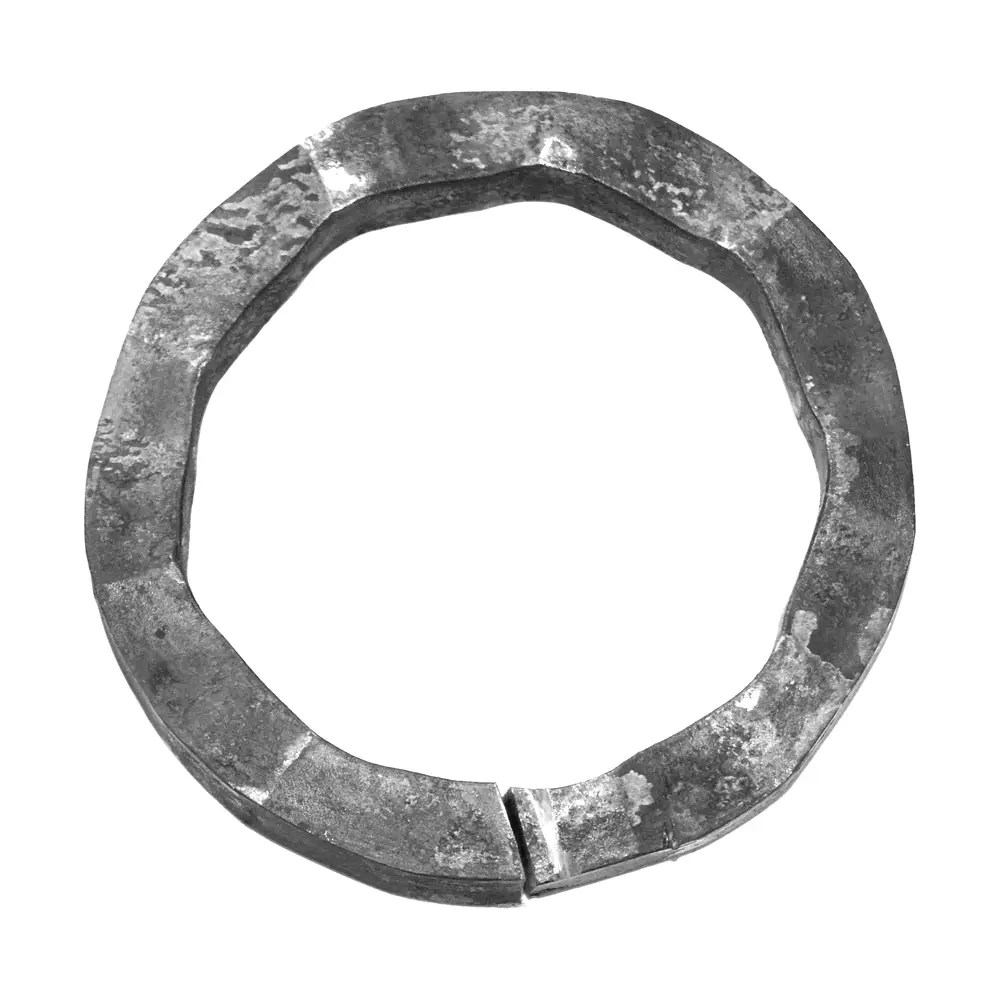 Imagine cerc sect. 12x12mm amprentat scoarta, diametru fi 100mm 1136004