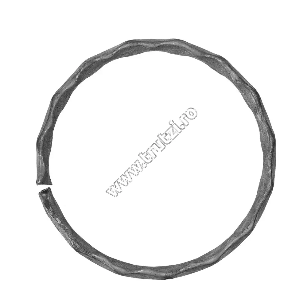 Imagine cerc sect. 12x5mm amprentat, diametru fi 100mm