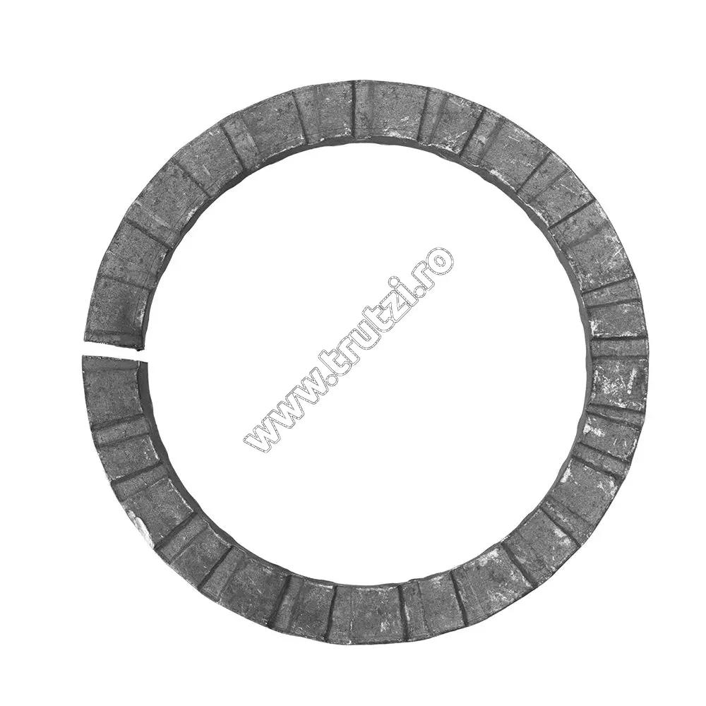 Imagine cerc sect. 14x14mm amprentat transversal, diametru fi 100mm