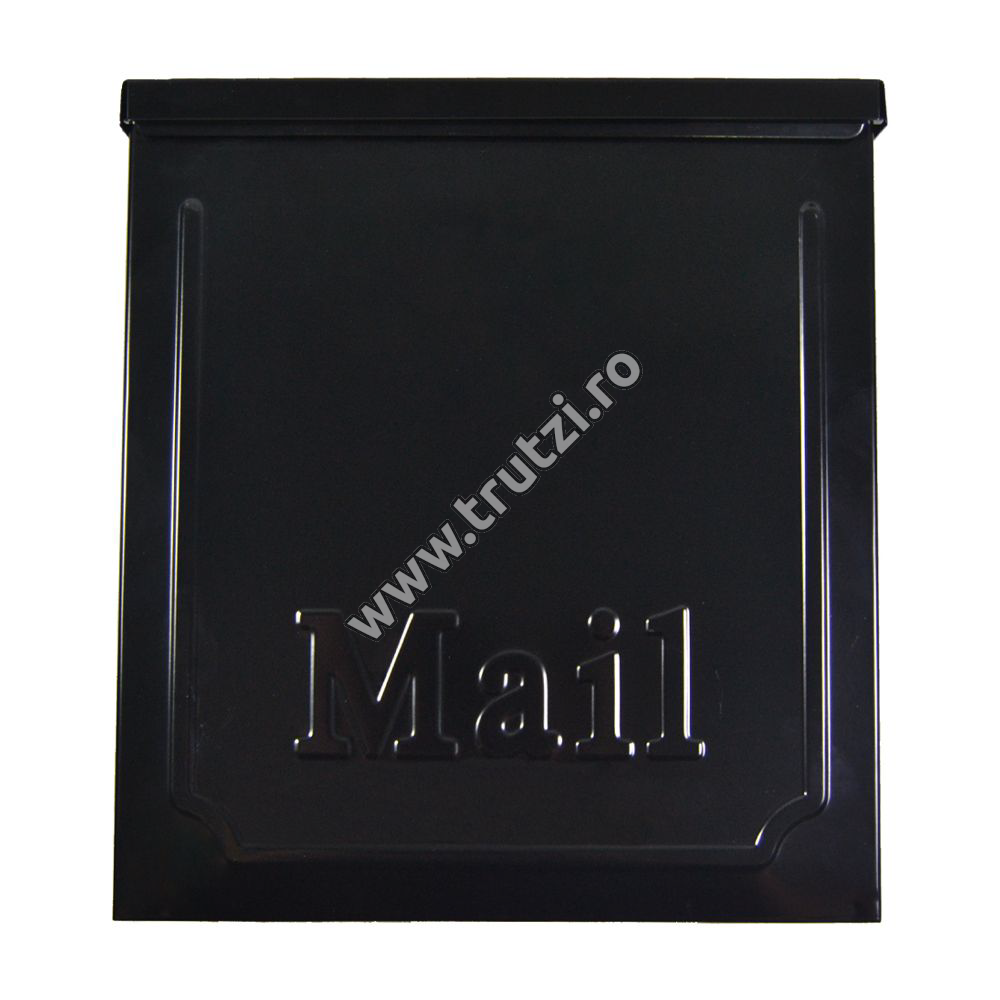 Imagine cutie postala neagra h 260mm, l 220mm, adancime 100mm