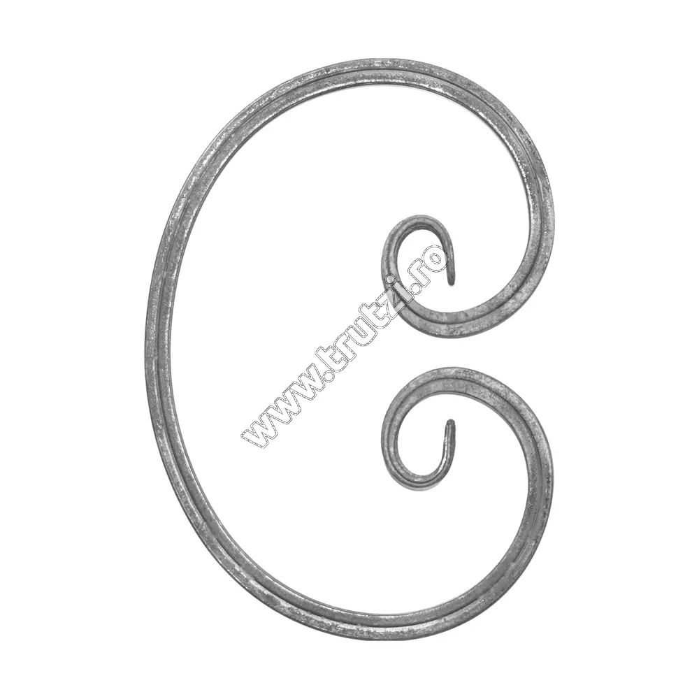 Imagine element " c"  sect. 12x12 mm canelat, h: 300mm, l:200mm