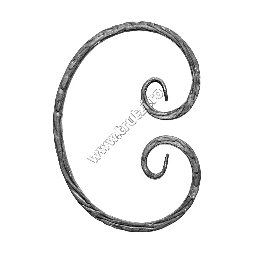 Imagine element "c" sect. 12x12mm amprentat scoarta, h 300mm, l 200mm