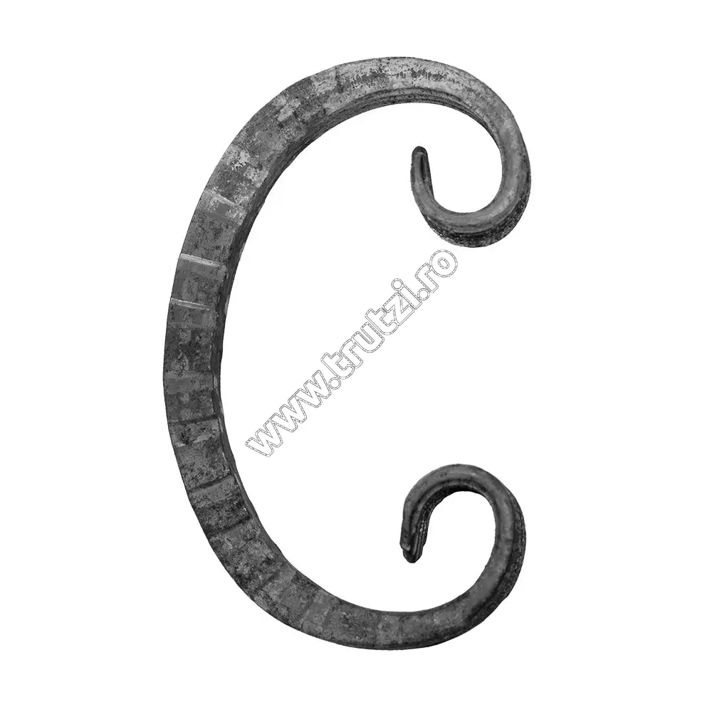 Imagine element "c" sect. 12x12mm amprentat transversal, h 120mm, l 80mm