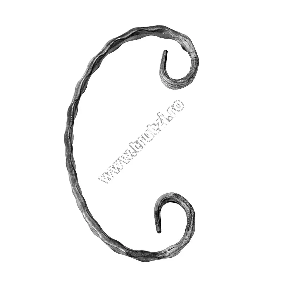Imagine element "c" sect. 12x4mm amprentat, h 120mm, l 70mm