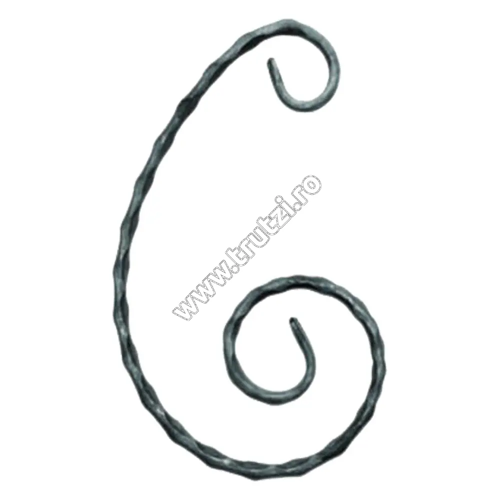 Imagine element "c" sect. 12x5mm amprentat, h 200mm, l 110mm