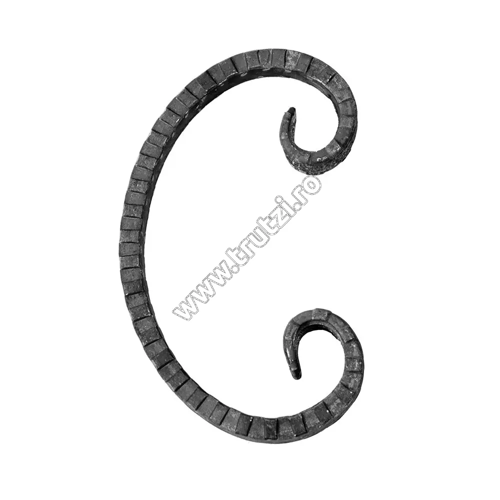 Imagine element "c" sect. 14x8mm amprentat cant, h 95mm, l 60mm