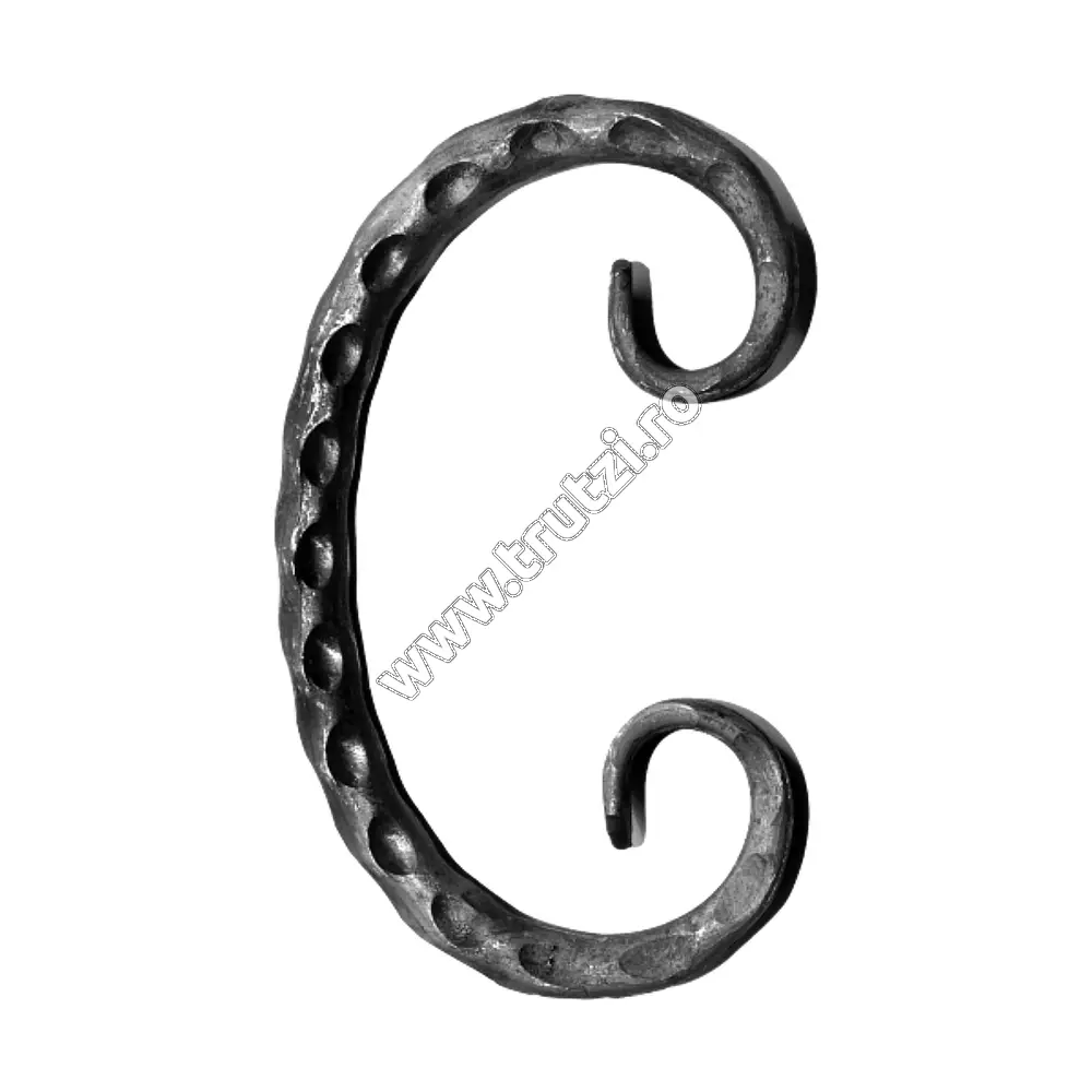 Imagine element "c" sect. fi 12mm amprentat, h 130mm, l 90mm