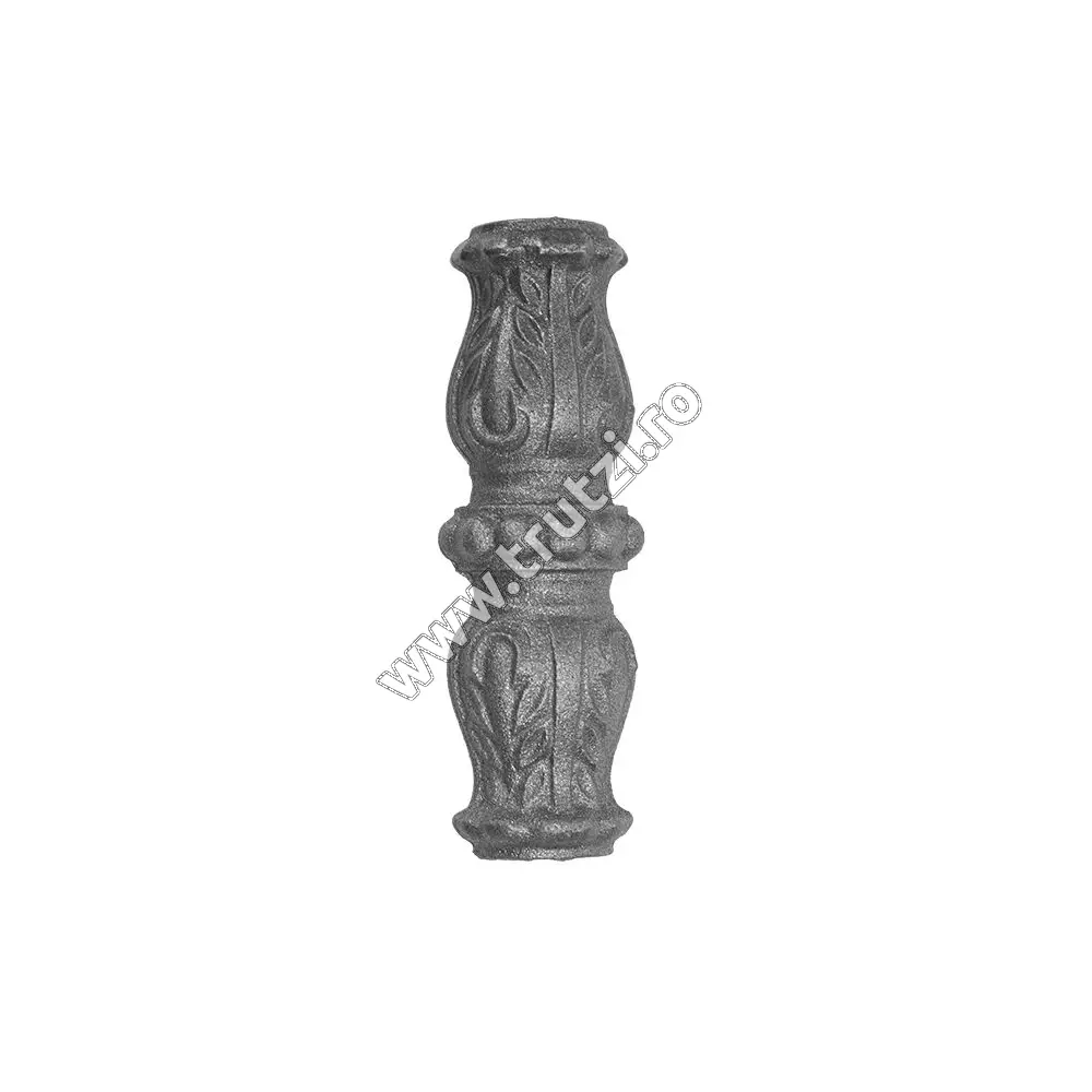 Imagine element de mijloc turnat gaura 14x14mm, h 125mm, l 38mm