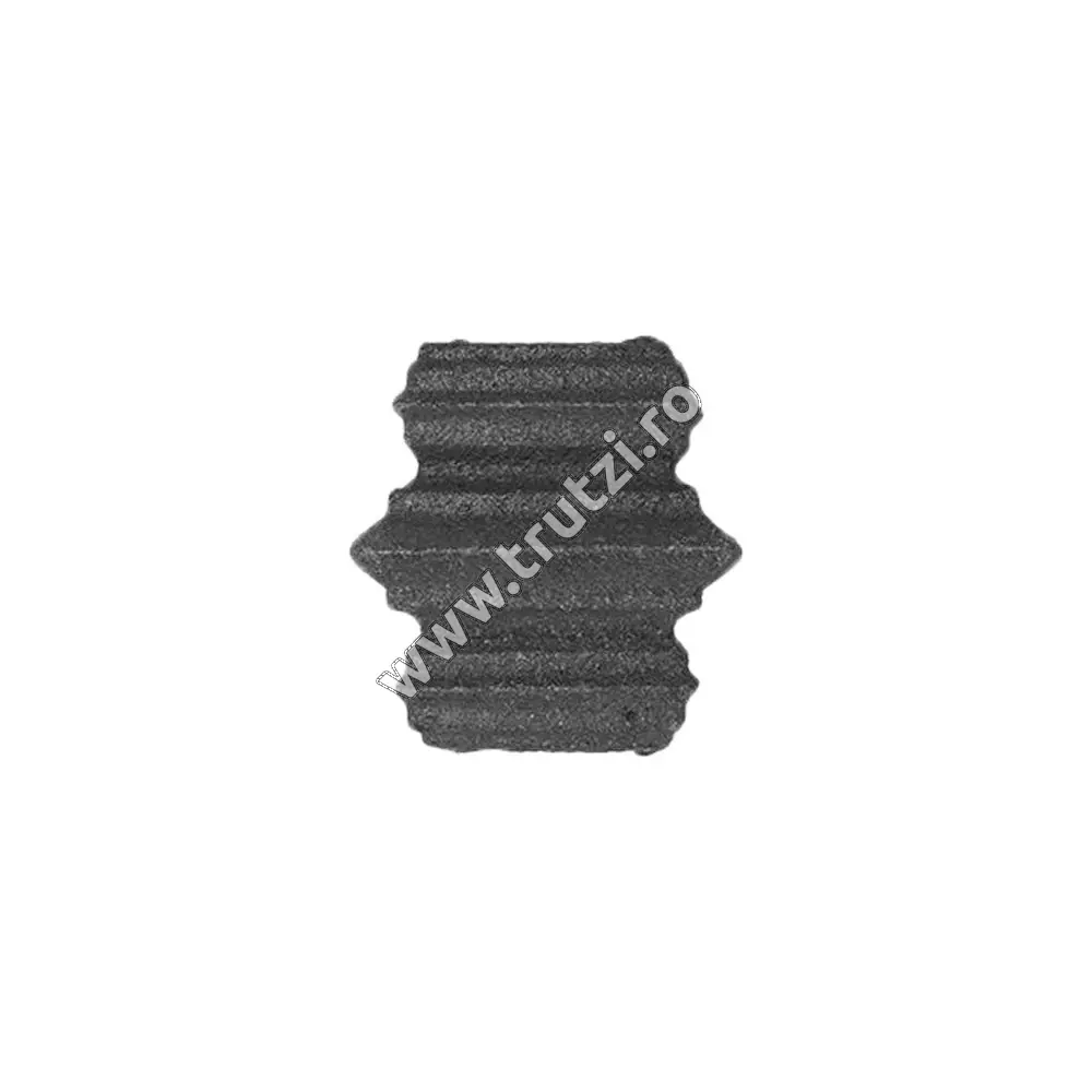Imagine element de mijloc turnat gaura 16x16mm, h 41mm, l 39mm