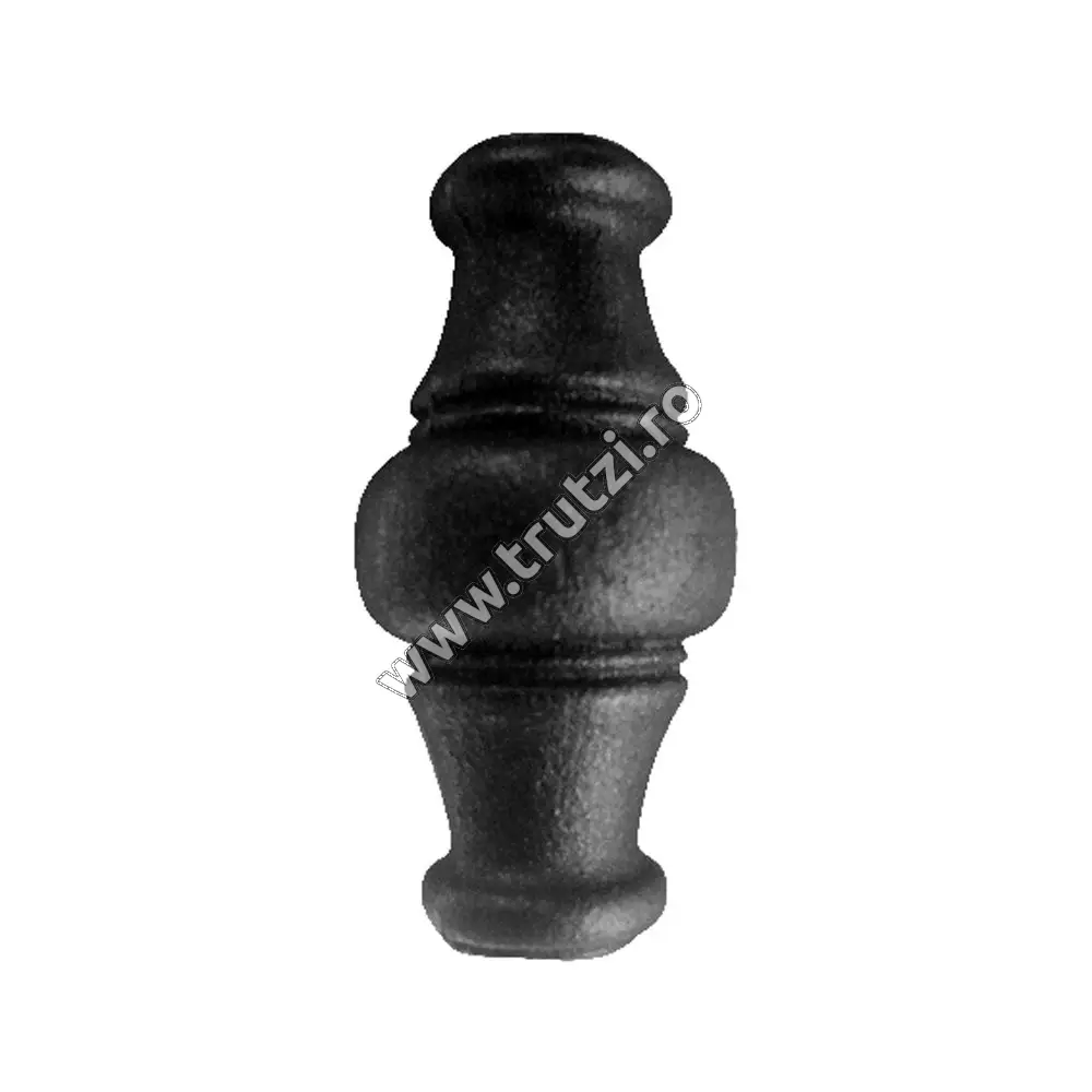 Imagine element de mijloc turnat gaura 16x16mm, h 82mm, l 42mm