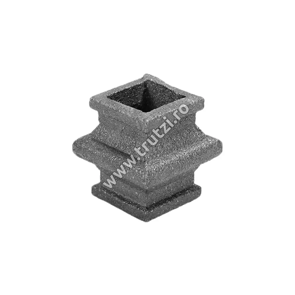 Imagine element de mijloc turnat gaura 20x20mm, h 48mm, l 48mm