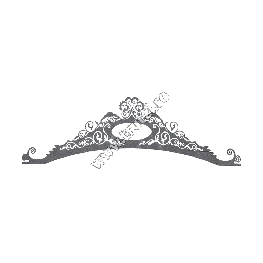 Imagine element  decorativ din tabla decupata h 700mm, l 2250mm, gr. 3mm