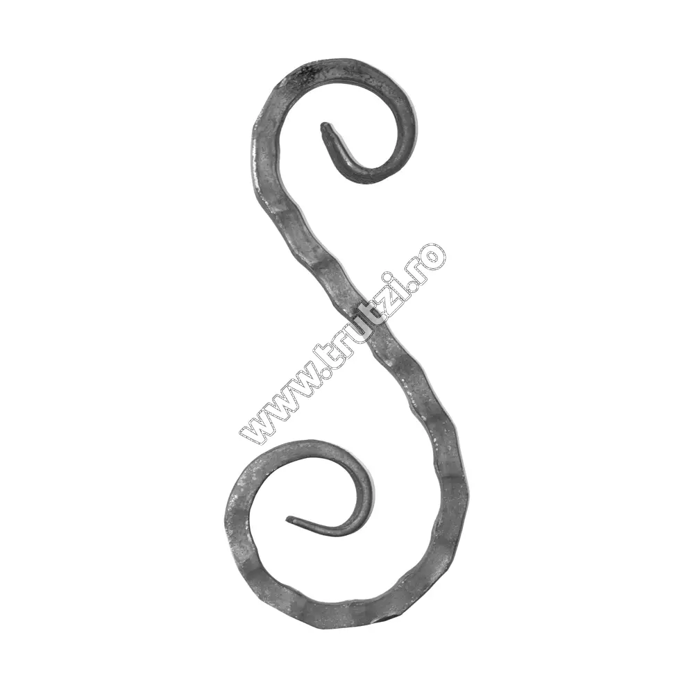 Imagine element "s' sect. 12x12mm amprentat batut, h 180mm, l 90mm