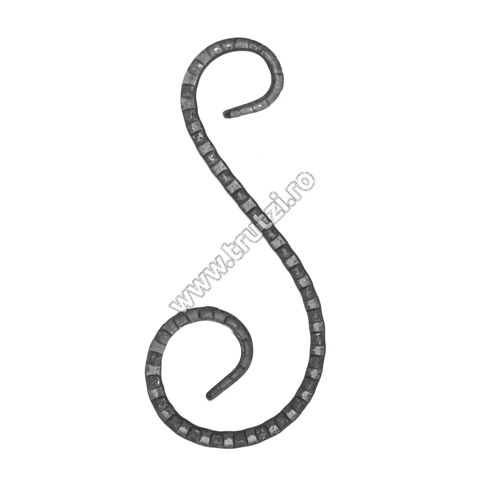 Imagine element "s" sect. 12x5mm amprentat cant, h 230mm, l 115mm