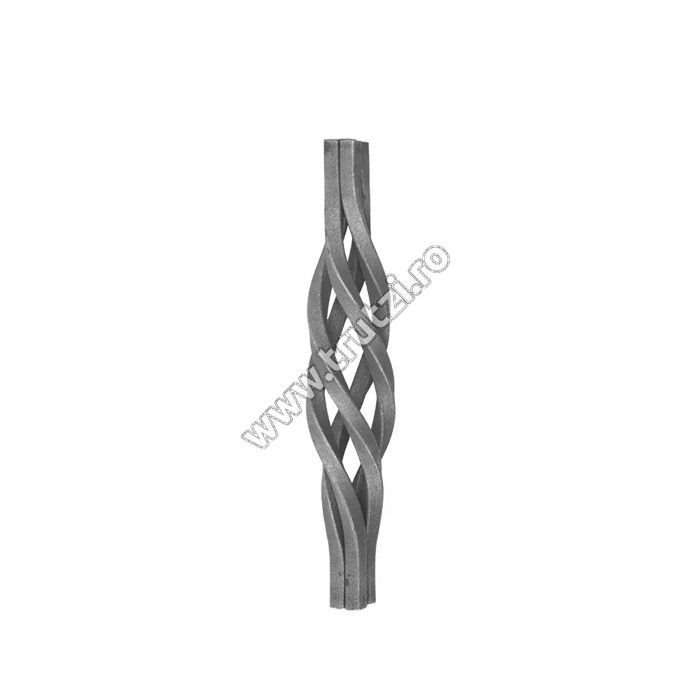 Imagine element spiralat baza 12x12mm, h 160mm, l 30mm
