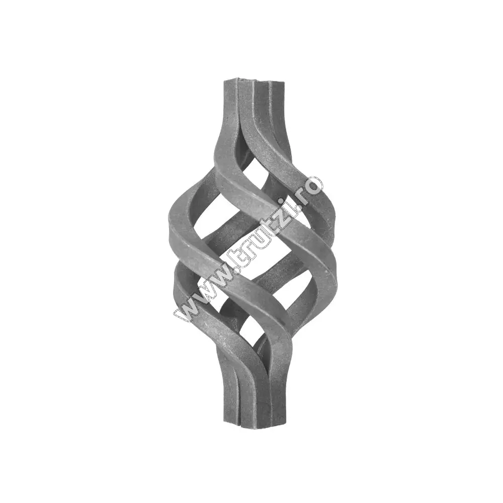 Imagine element spiralat baza 24x24mm, h 180mm, l 100mm