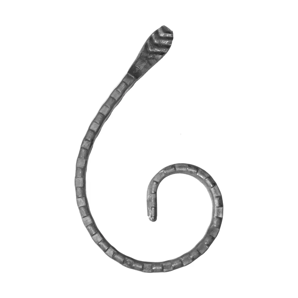 Imagine element virgula sect. 12x6mm amprentat cant, h 120mm, l 60mm 1011102