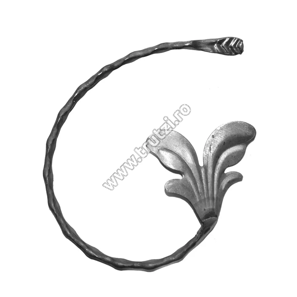 Imagine element virgula sect. 12x5mm amprentat, h 150mm, l 115mm