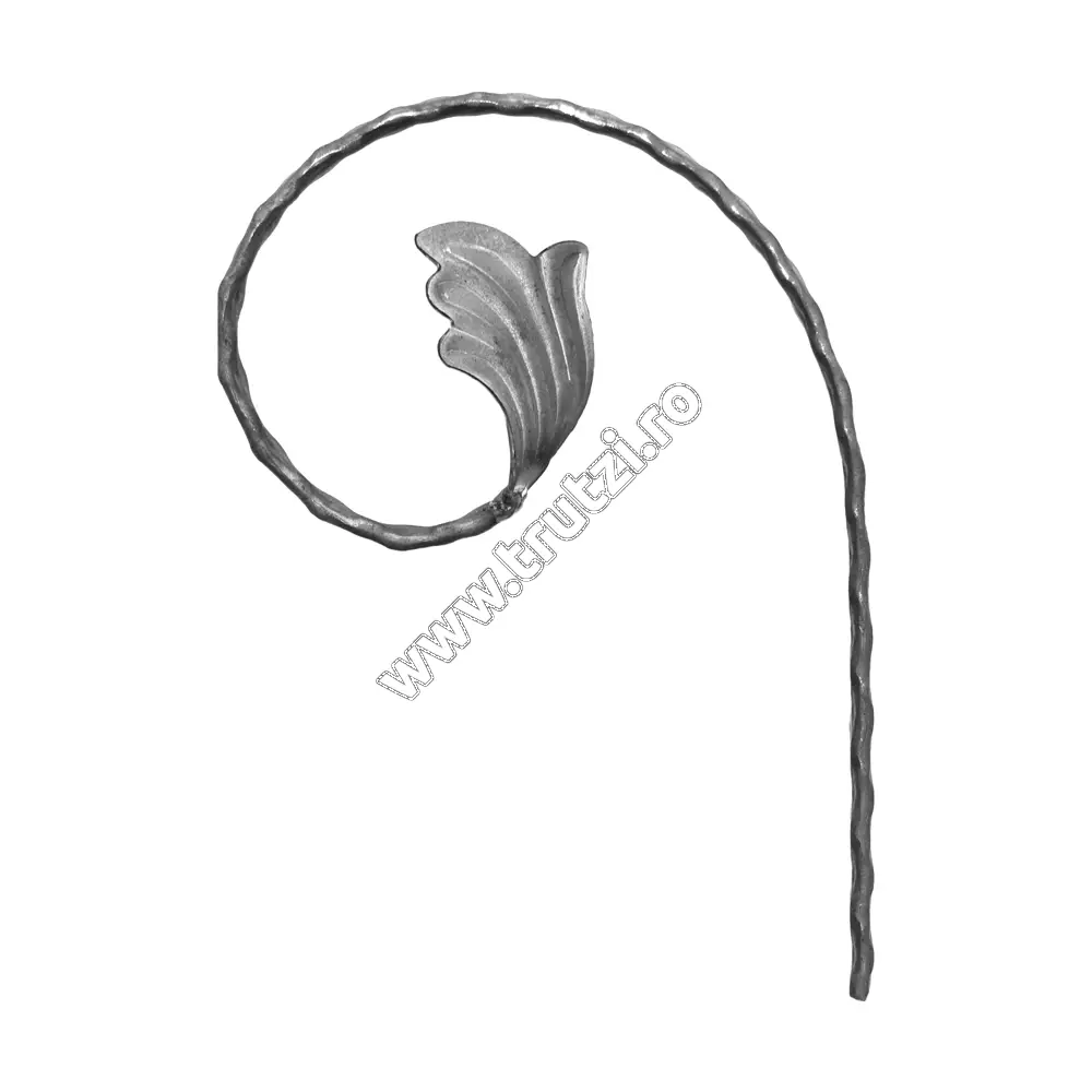 Imagine element virgula sect. 12x5mm amprentat, h 200mm, l 130mm