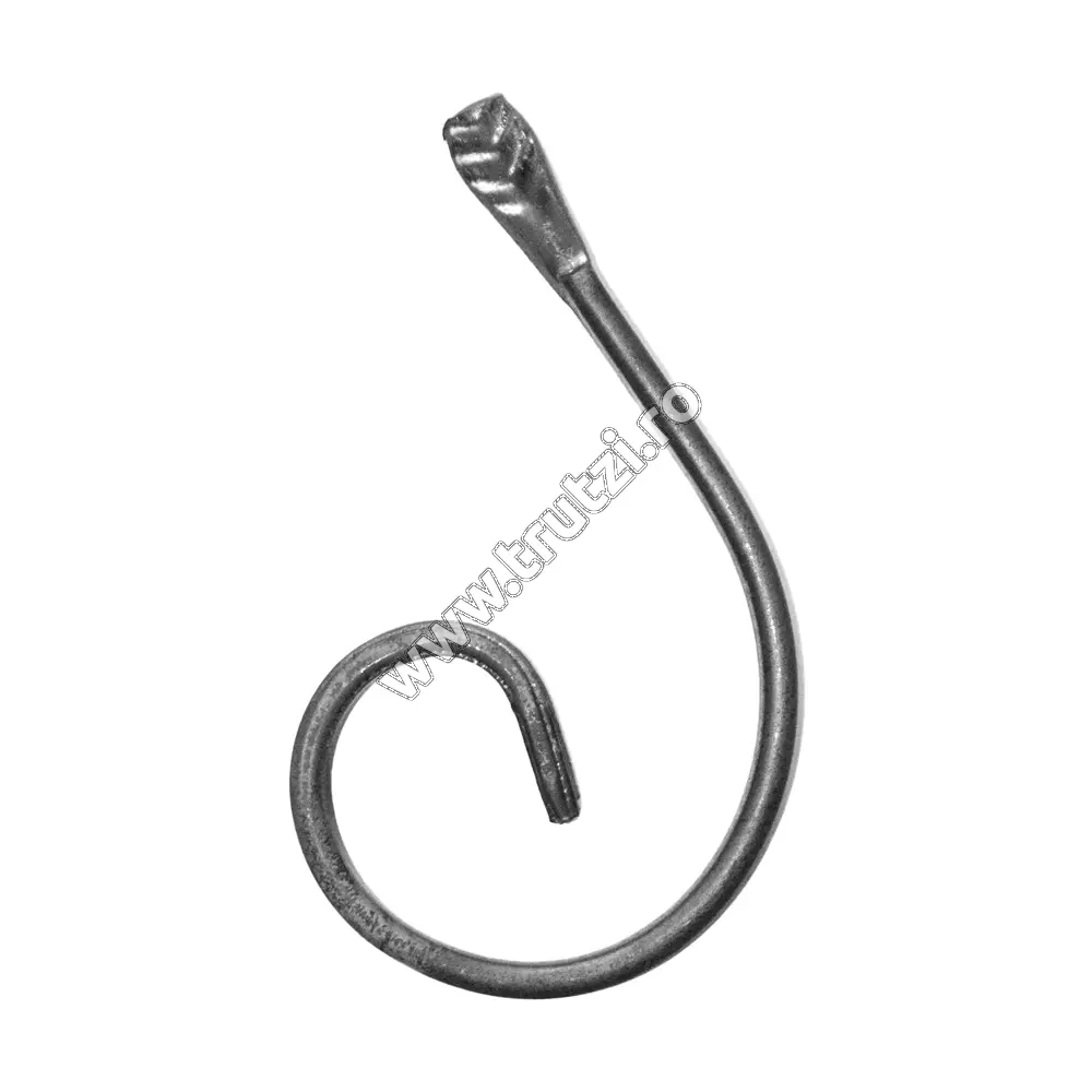 Imagine element virgula sect. 12x5mm lis, h 120mm, l 60mm
