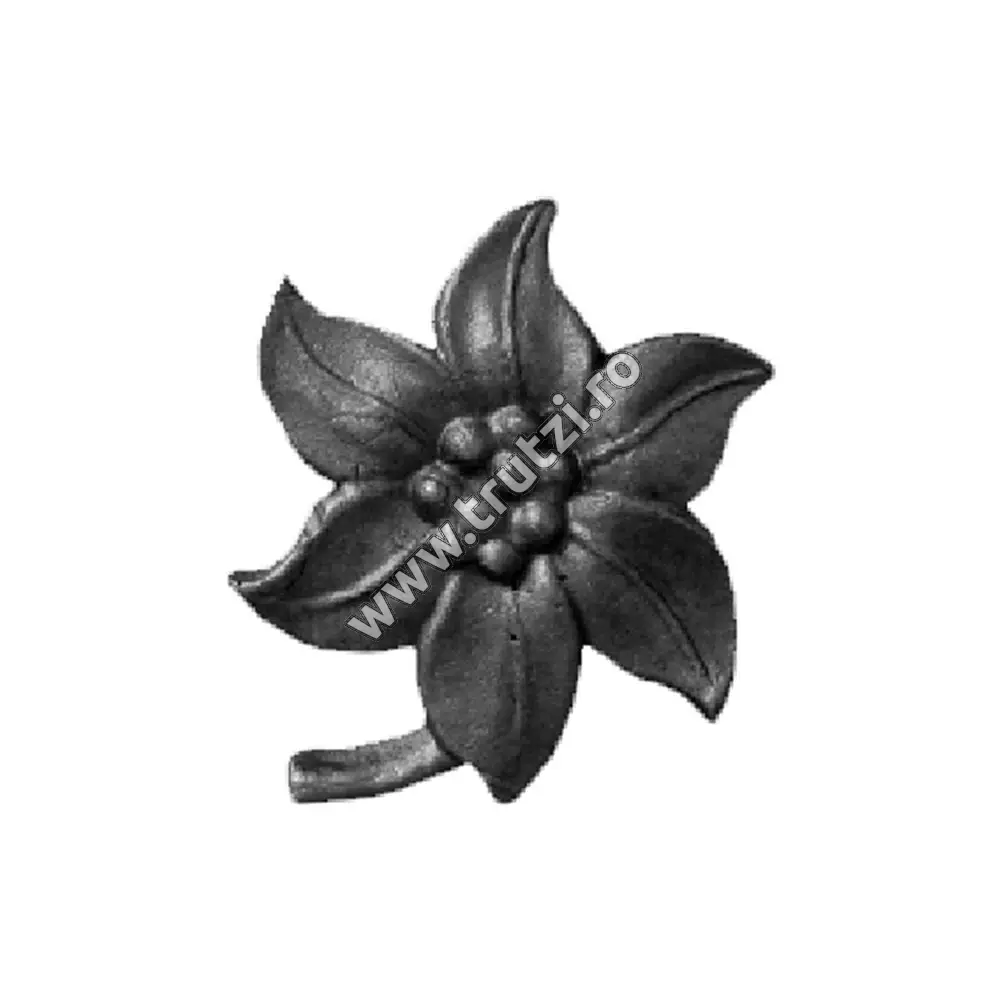 Imagine floare turnata fi 100mm