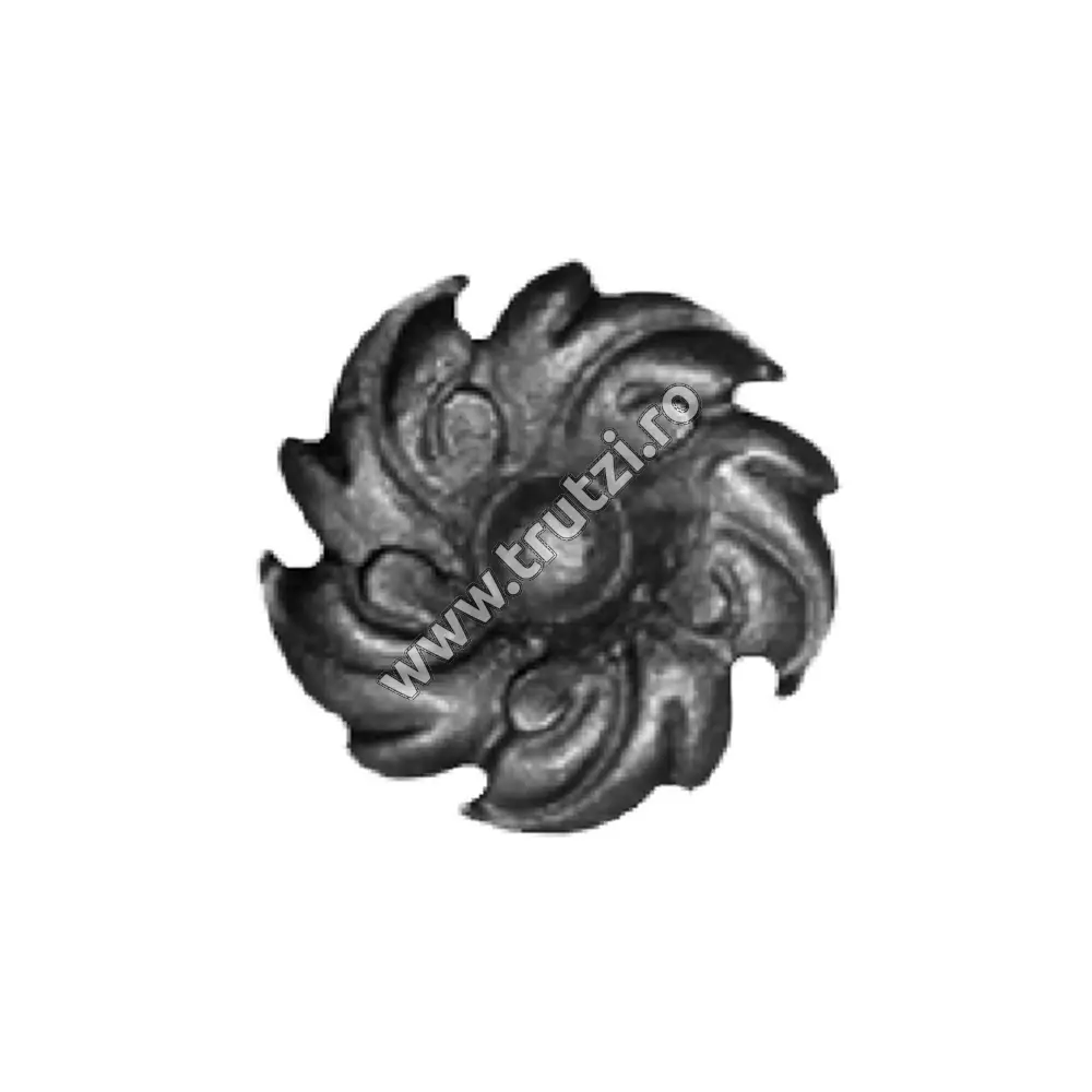 Imagine floare turnata fi 113mm