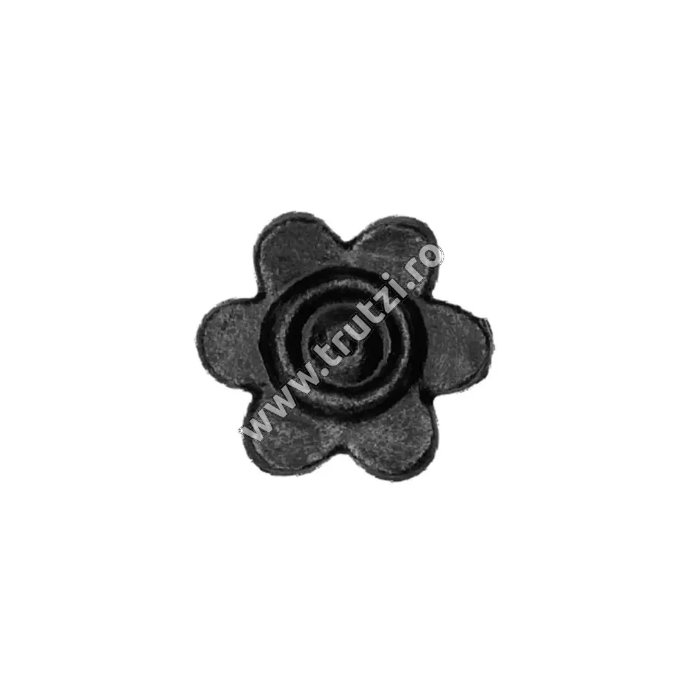 Imagine floare turnata fi 62mm