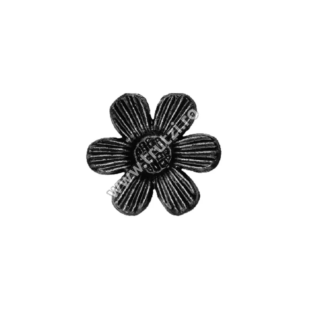 Imagine floare turnata fi 80mm