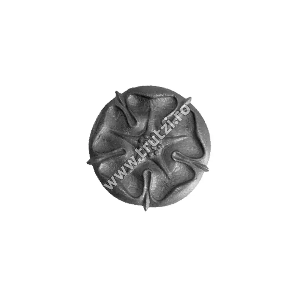 Imagine floare turnata fi 90mm