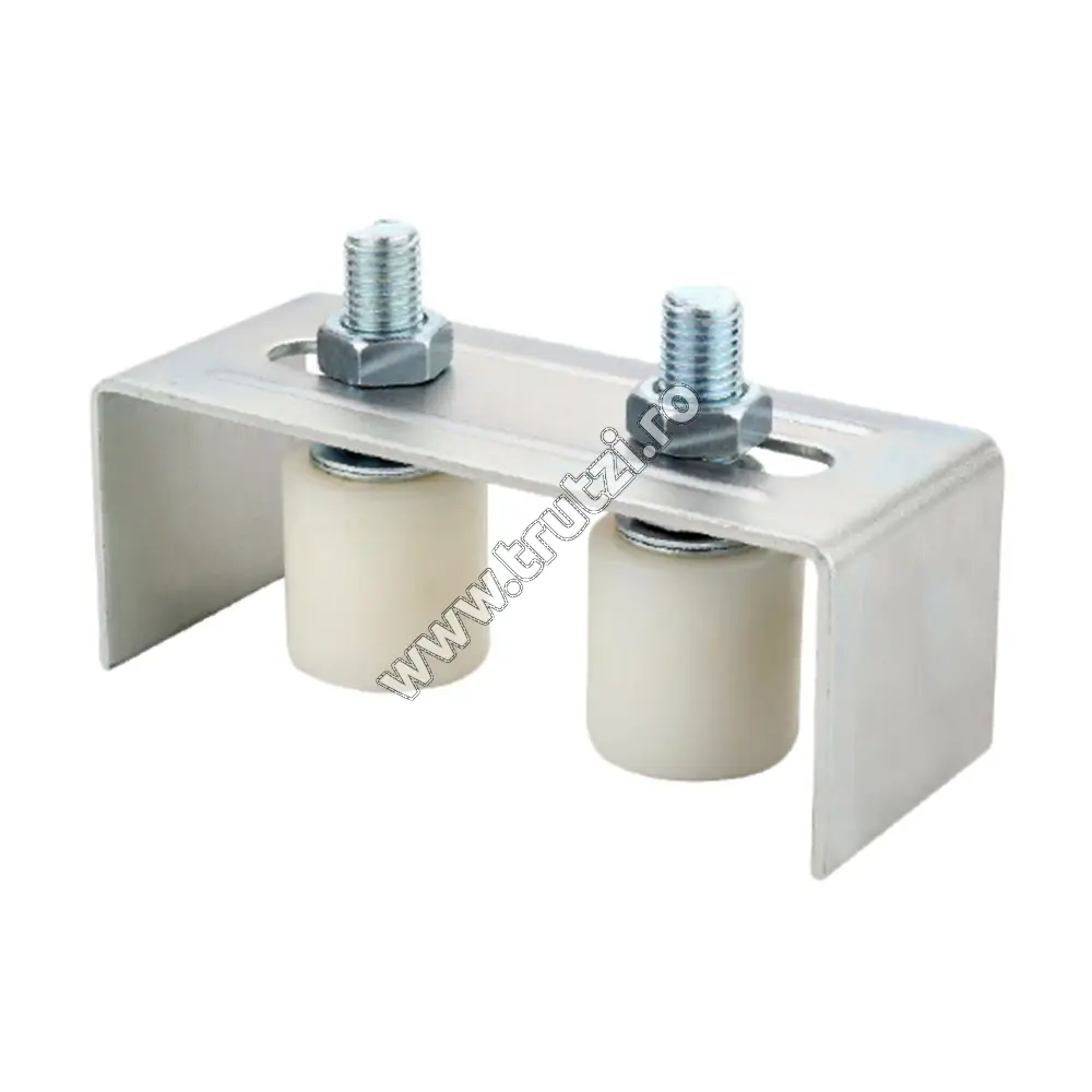 Imagine ghidaj superior cu 2 role fi 40mm pt. porti culisante