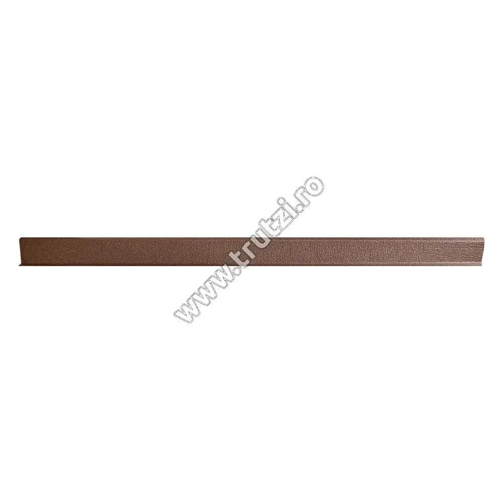 Imagine lamela pentru gard tip jaluzea 0.55 mm maro ral 8019