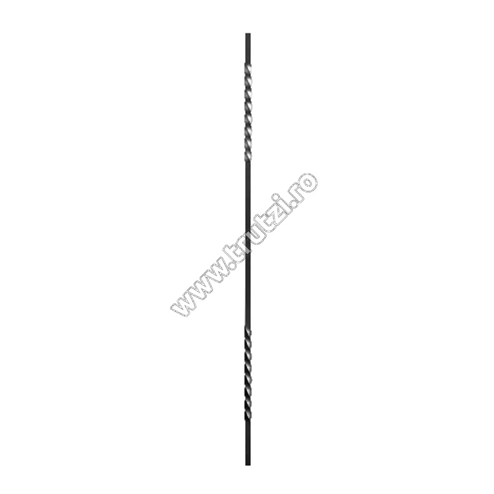 Imagine montant balustrada sect. 14x14mm rasucit, h 900mm