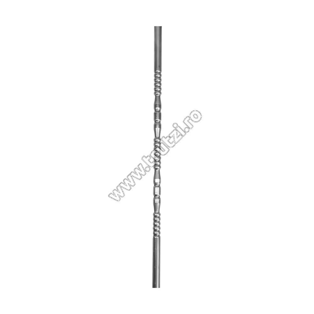 Imagine montant din teava sect. 22x22x1.0mm, h 1000mm