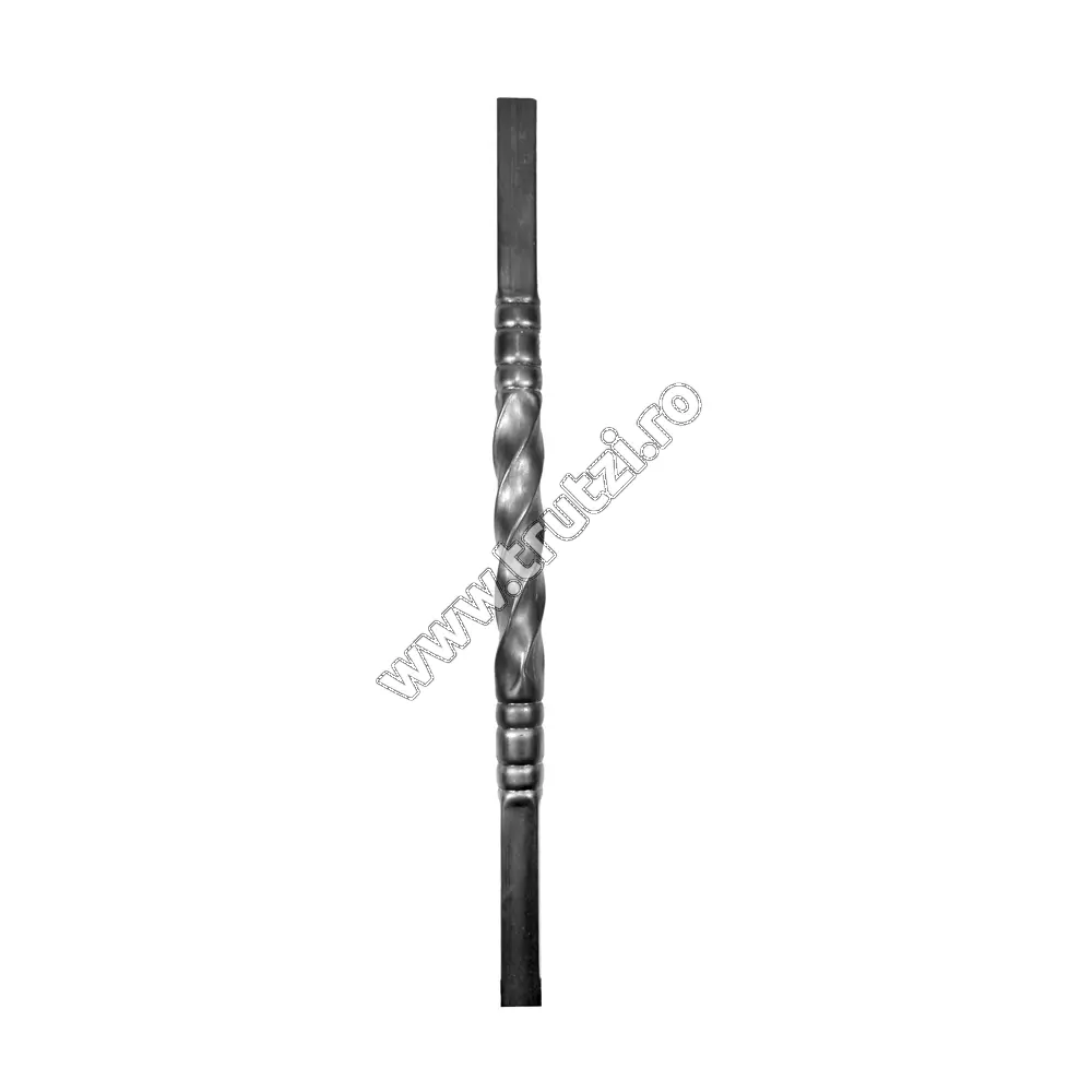 Imagine montant din teava sect. 40x40x1.2mm, h 1000mm