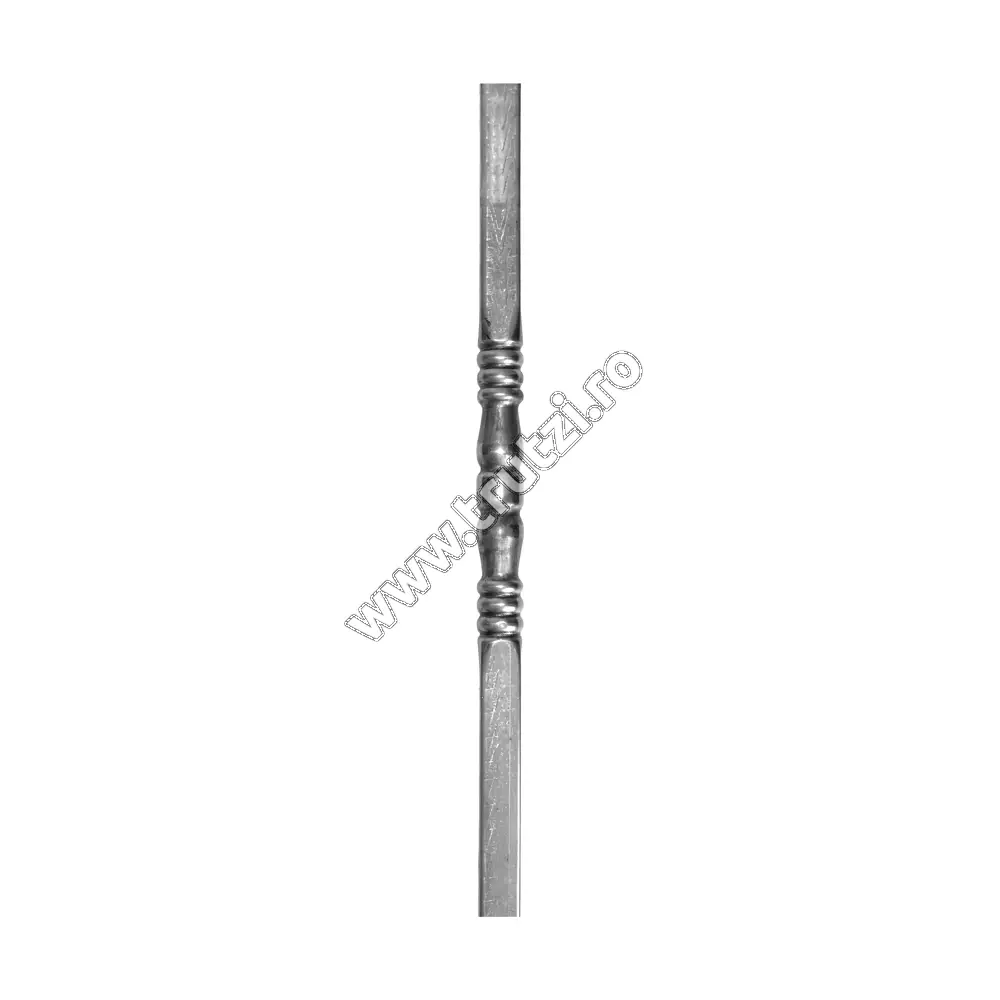 Imagine montant din teava sect. 40x40x1.2mm, h 1000mm
