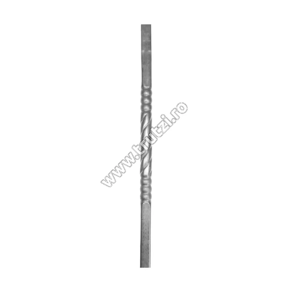 Imagine montant din teava sect. 47x47x1.2mm, h 1000mm