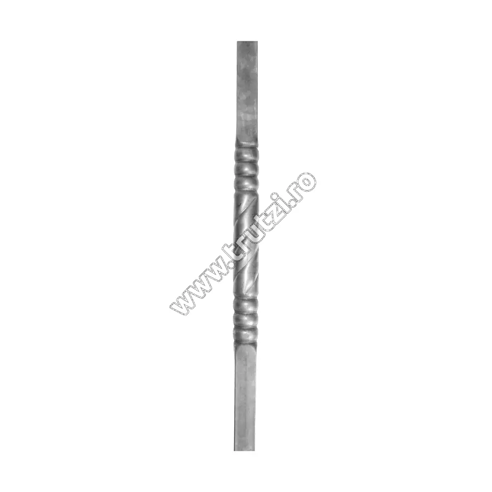 Imagine montant din teava sect. 60x60x1.5mm, h 1000mm