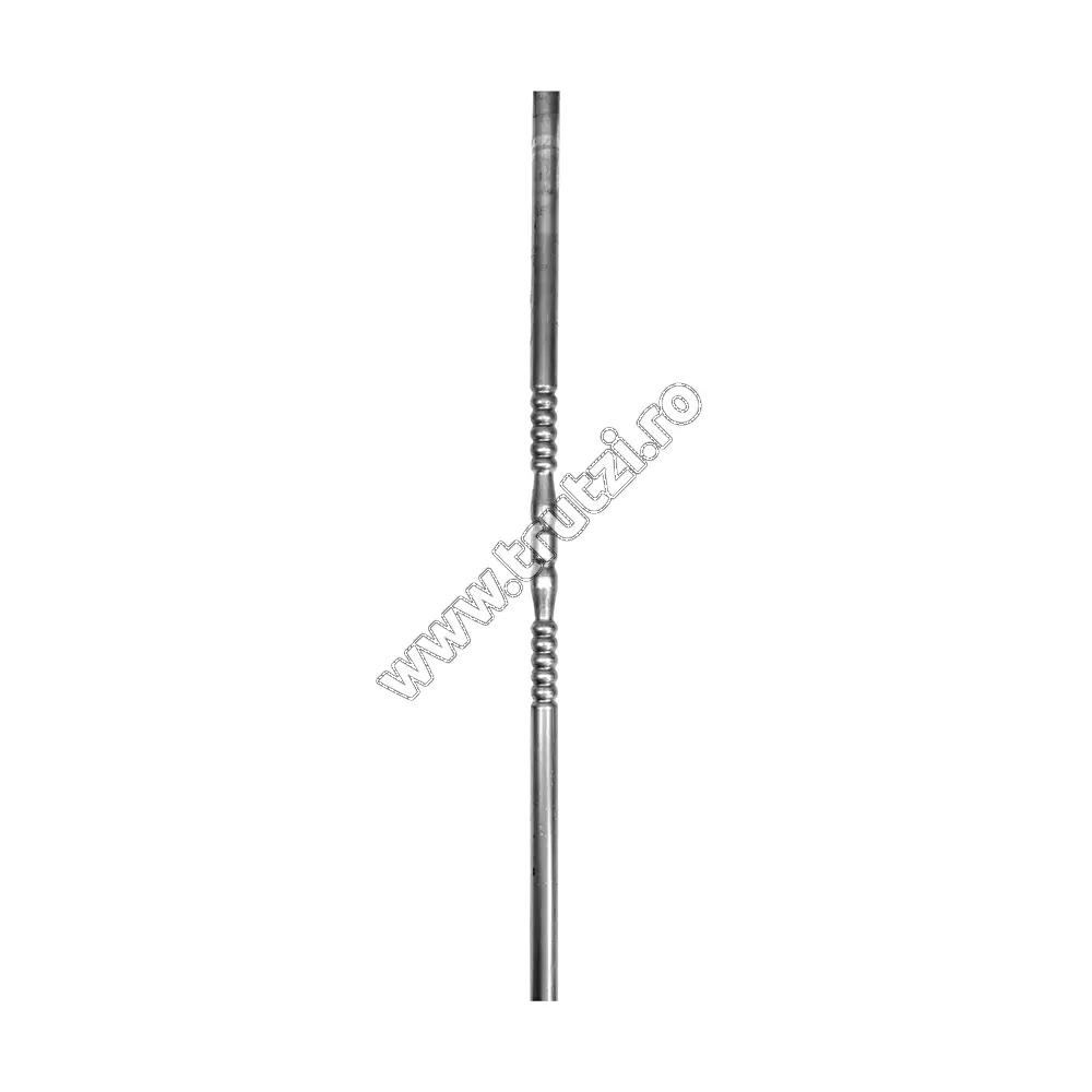 Imagine montant din teava sect. fi 28x1.0mm, h 1000mm