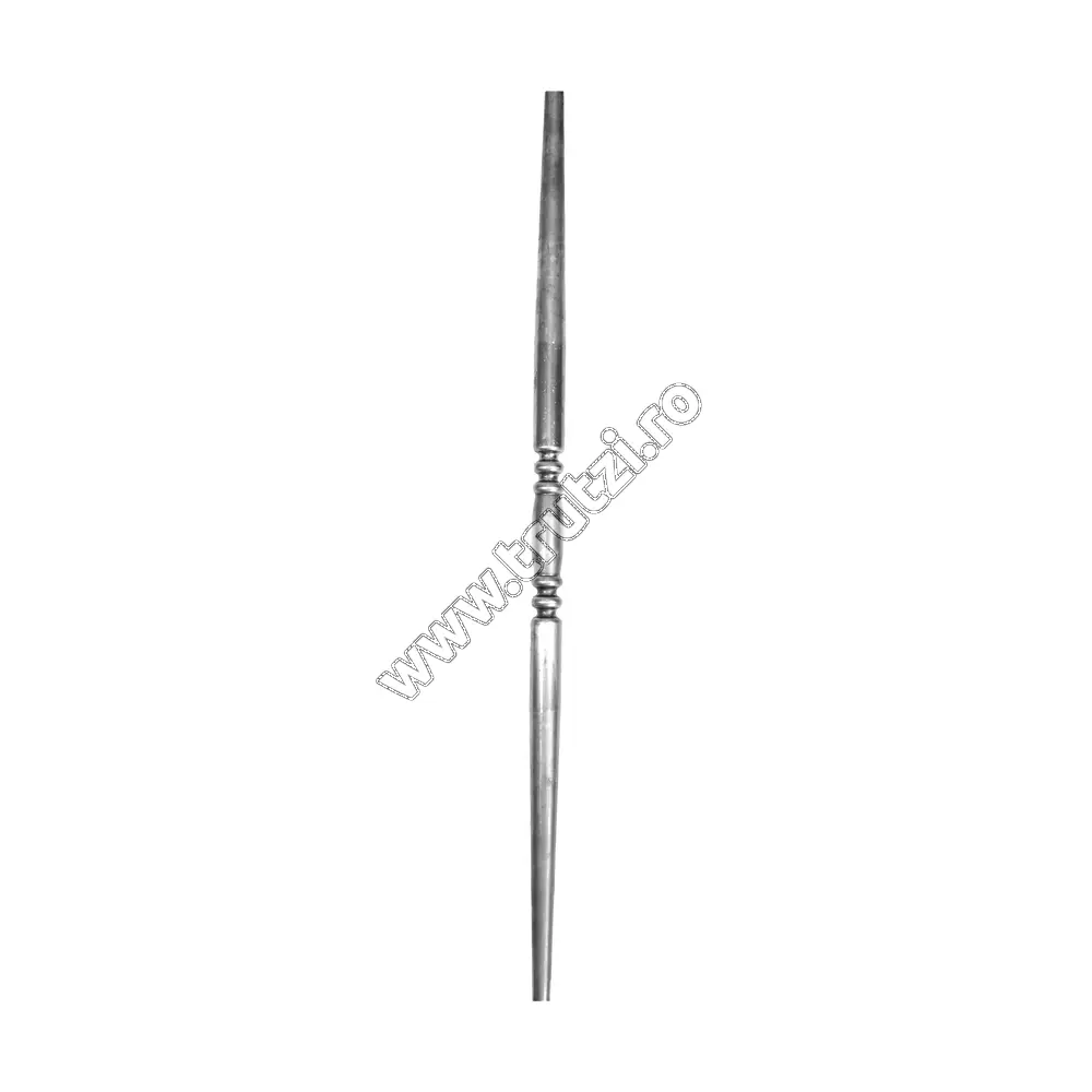 Imagine montant din teava sect. fi 32x1.0mm, h 1000mm
